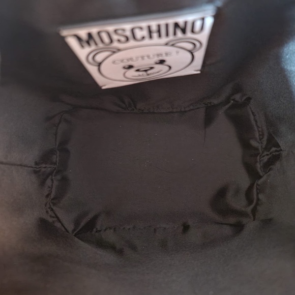Moschino Bat Teddy Bear Bucket Bag - Picture 6 of 6